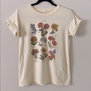 Floral Botanical Flower Tshirt